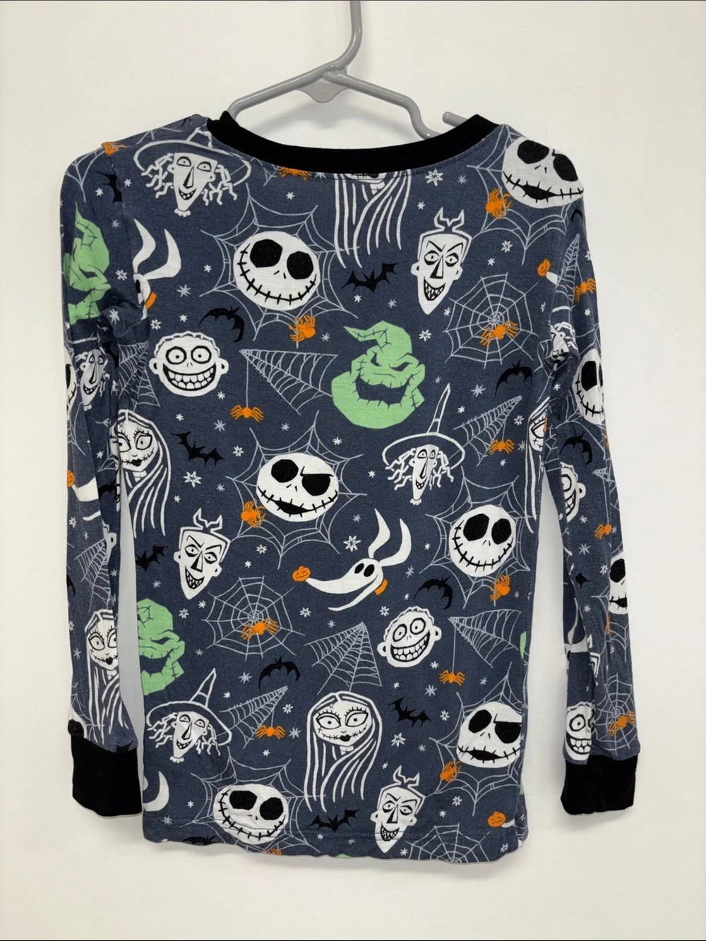 Little Sleepies Jack Skellington bamboo pajamas set 5/6 nightmare Christmas